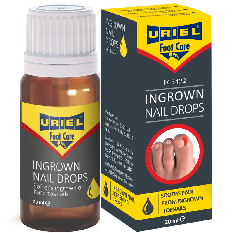 URIEL UPGRADED Ingrown Toenail Treatment, Ingrown Toenail Removal Kit, Ingrown Toenail Corrector, Ingrown Nail Kit Ingrown Toenail Tool 20ml 0.68 Fl Oz (Pack of 1)
