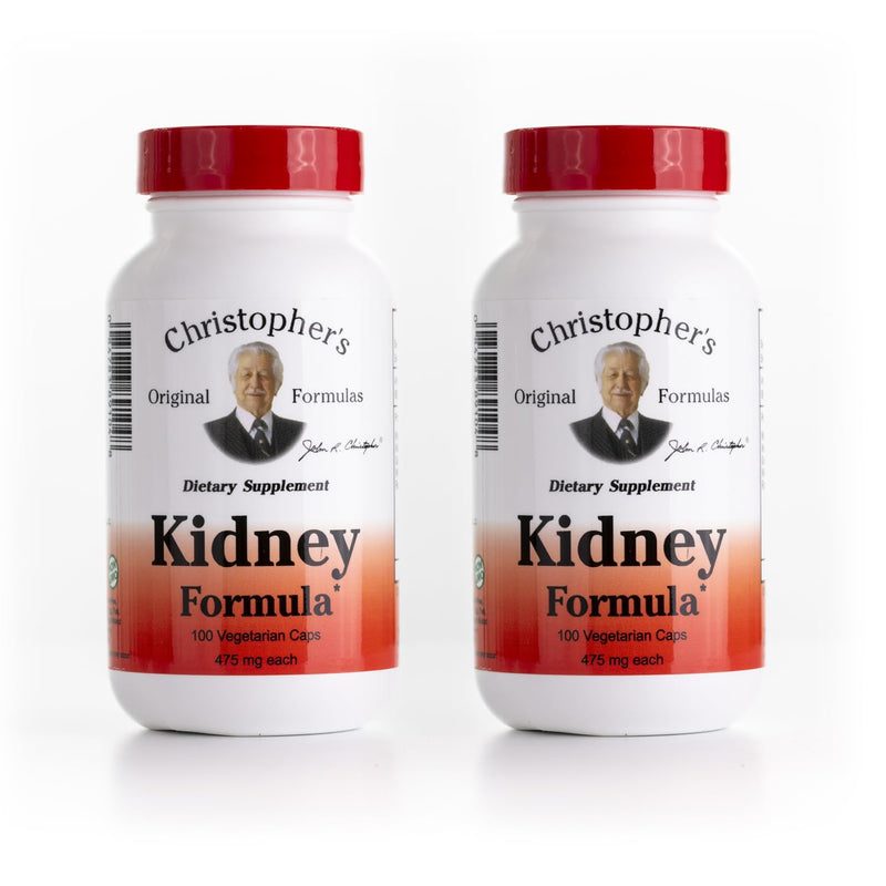 Christopher's Original Formulas Kidney Formula - Cleanse Detox & Repair Formula - Herbal Blend for Kidney Support - Pack of 2 100 Count (Pack of 2)