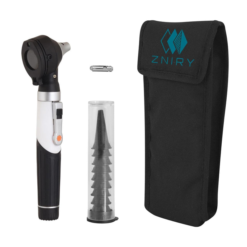 Fiber Optic Mini Otoscope - Ear Scope with Light, Ear Infection Detector (Black Color) - BeesActive Australia