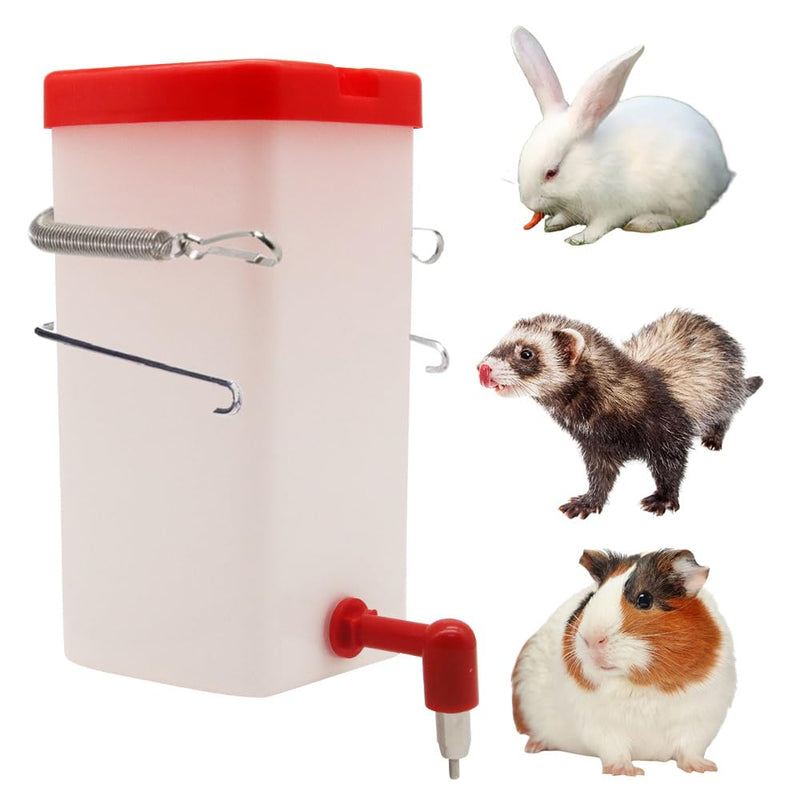 (32oz) Anti Bite Small Animal Brass Nozzle Water Bottle, Hanging Cage Automatic Small Pet Food Bowl Water Bottle Dispenser for Bunny Hamster Guinea Pig Chinchilla Mouse, BPA Free - BeesActive Australia
