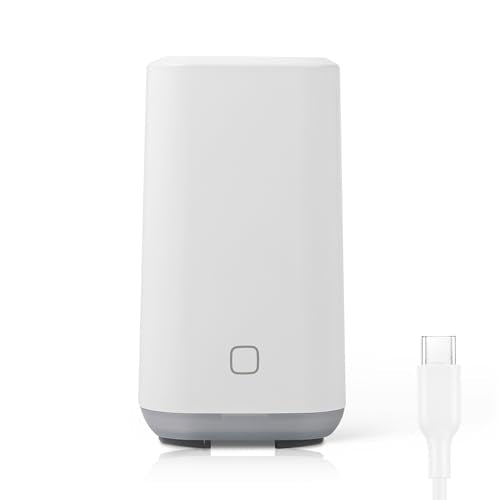 Link UV-C + Heat Drying Toothbrush Holder L-S201/Toothbrush Cover/Toothbrush Travel Containers/USB Charging Way/Auto Care System (White)