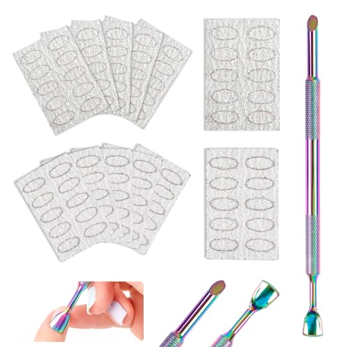 Pre-Treatment Cuticle Pusher, Dual Ended Cuticle Remover Tool Colorful