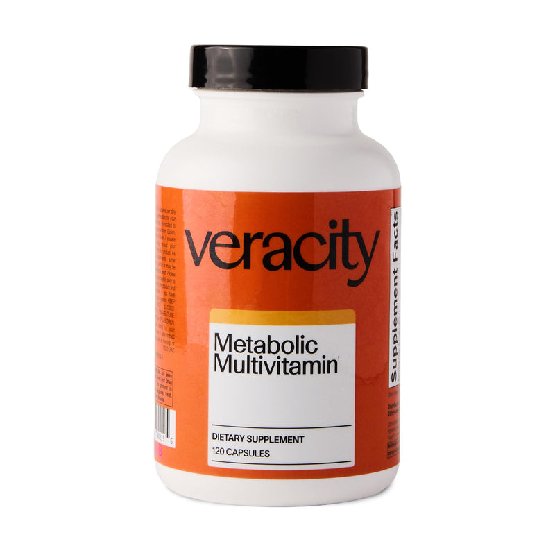 Veracity Metabolic Multivitamin for Women - Vitamin B Complex, Magnesium, Calcium, Essential Vitamins Supplement, Trace Minerals for Metabolism, Energy, Immune Support & Cellular Detox