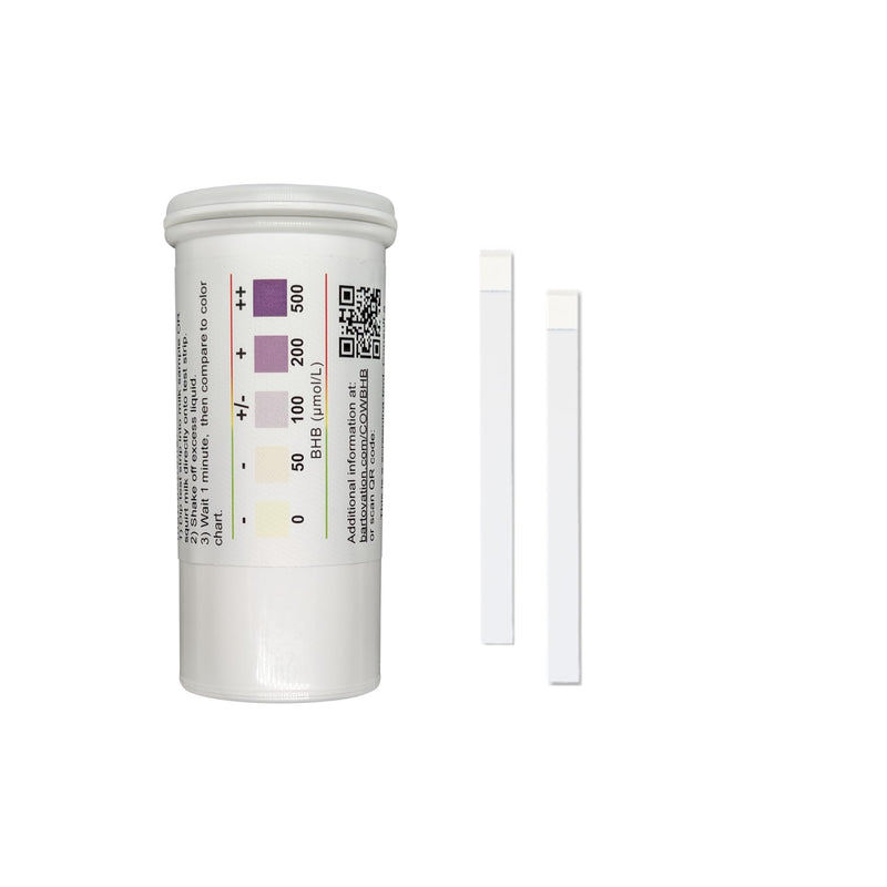 Milk Ketone Test Strips for BHB in Cow Milk [Vial of 50 Strips] - BeesActive Australia