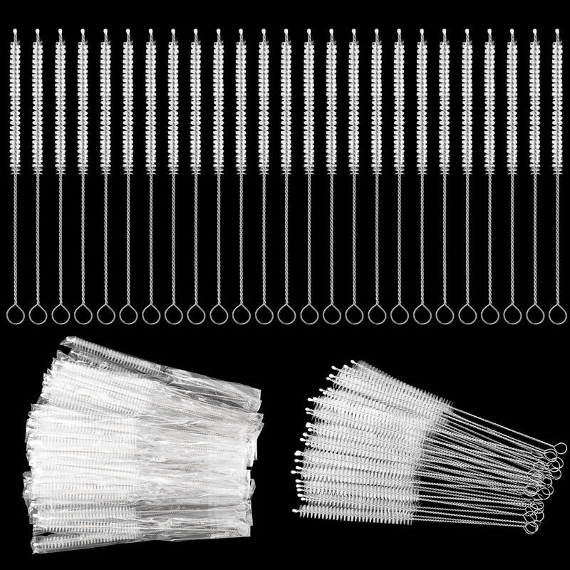 100 Pcs Tracheostomy Cleaning Brushes Trach Brush Nylon Bristle Tracheostomy Brushes Pipe Tube Cleaning Brush for Tracheostomy Supplies, 10mm - BeesActive Australia