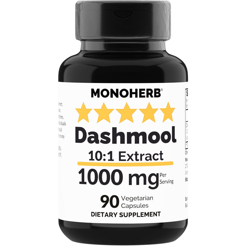 MONOHERB Dashmool 10:1 Extract - 1000 mg per Serving - Serving Size: 2 Capsules - 45 Servings per Bottle