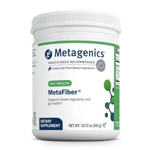 Metagenics MetaFiber, 6 g Dietary Fiber Blend Powder, 10.72 oz