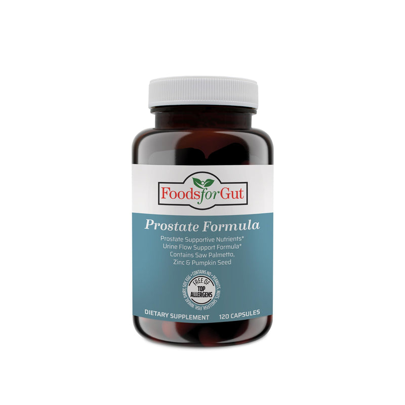 Innovative Prostate Formula for Men | with Saw Palmetto, Pumpkin Seed, & Zinc | 120 Vegetarian Capsules | Support Urinary Function, Prostate Health | Better Sleep