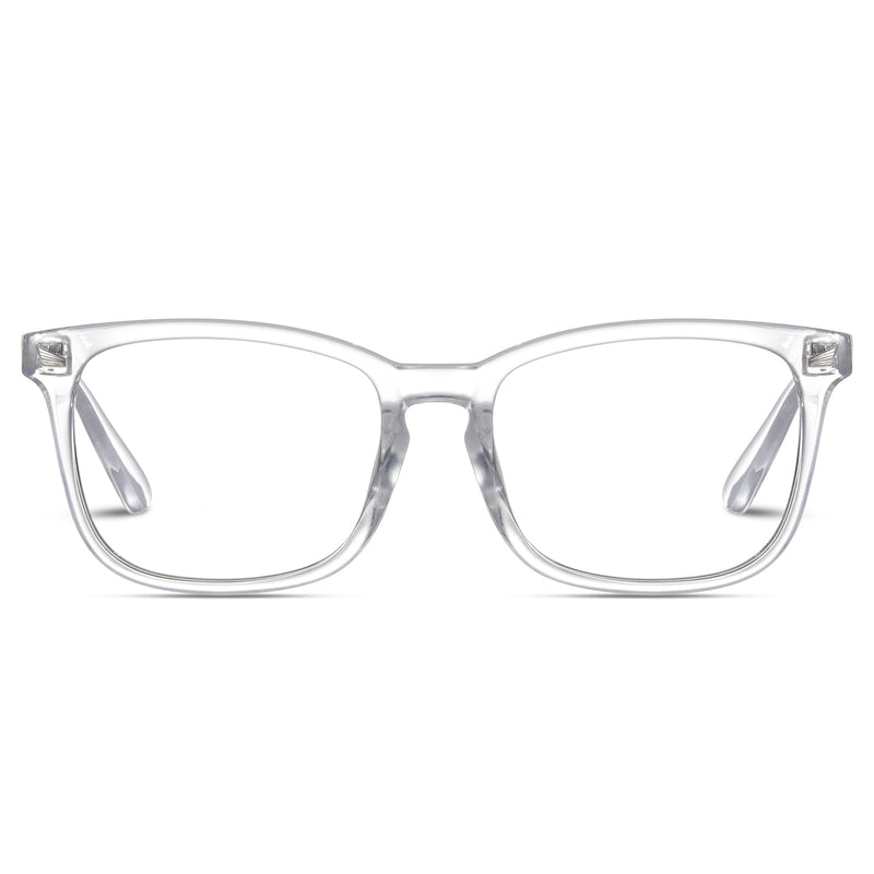 Reading Glasses for Women Men - Anti Glare Blue Light Blocking Glasses,Sturdy Eyeglasses A03-clear 1.0 x - BeesActive Australia