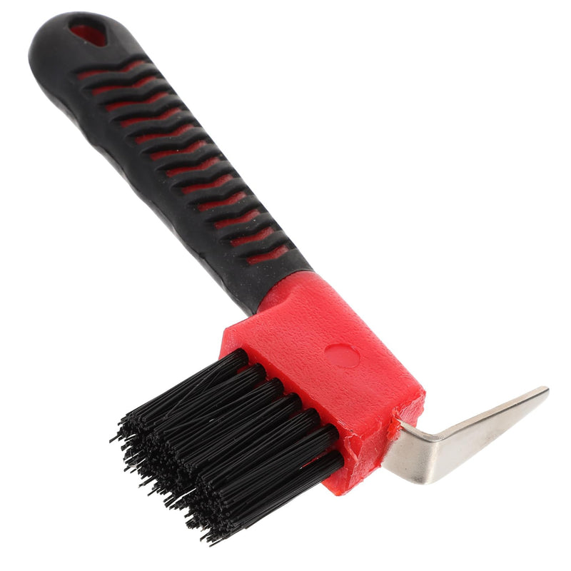 hoof pick with brush and scraper soft grip hoof pick horse brush Horse hook hoof brush Horse soft Grooming Tools Horse Stuff Horse Hoof Pick Brush toy goat to weave cleaning brush - BeesActive Australia
