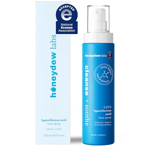Honeydew Labs Hypochlorous Acid Spray, HOCl Facial Cleanser - 6.8 oz 6.8 Fl Oz (Pack of 1)