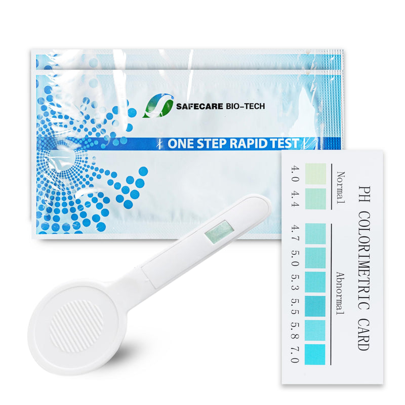 Vaginal pH Bacterial Vaginosis Test Kit, 5 Test Kits, BV, Yeast Infection, Feminine Vaginal Health, pH Balance for Women, Individually Foil Wrapped