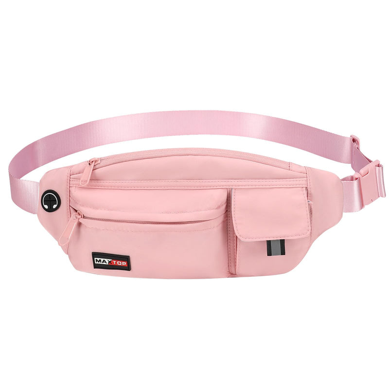 MAXTOP Fanny Pack Shoulder Bag Belt Bag with Headphone Jack Water Resistant Waist Bag Running Phone Holder for Women Yoga Gym Jogging Workout Fitness Exercise Dog Walking - BeesActive Australia
