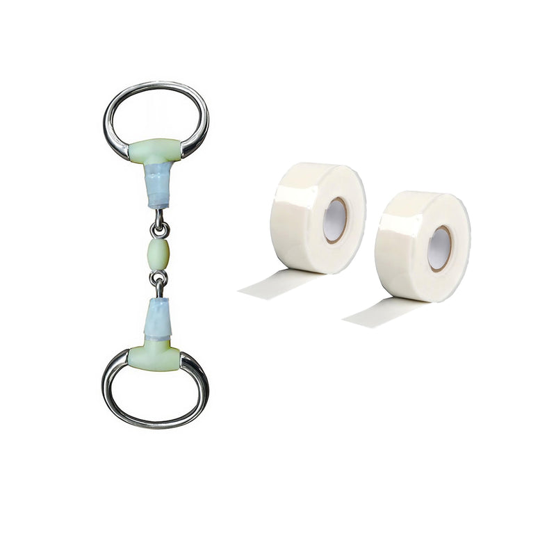 Dielianyi Horse Bit Wrap Tape 2 Rolls Ultimate Bit Protector Bit Guard Tape for Horses Bit Care Wrap for Equines Equestrian Bit Tape Bit Shielding Tape Equine Bit Wrap Horse Bridle Wrap Tape - BeesActive Australia