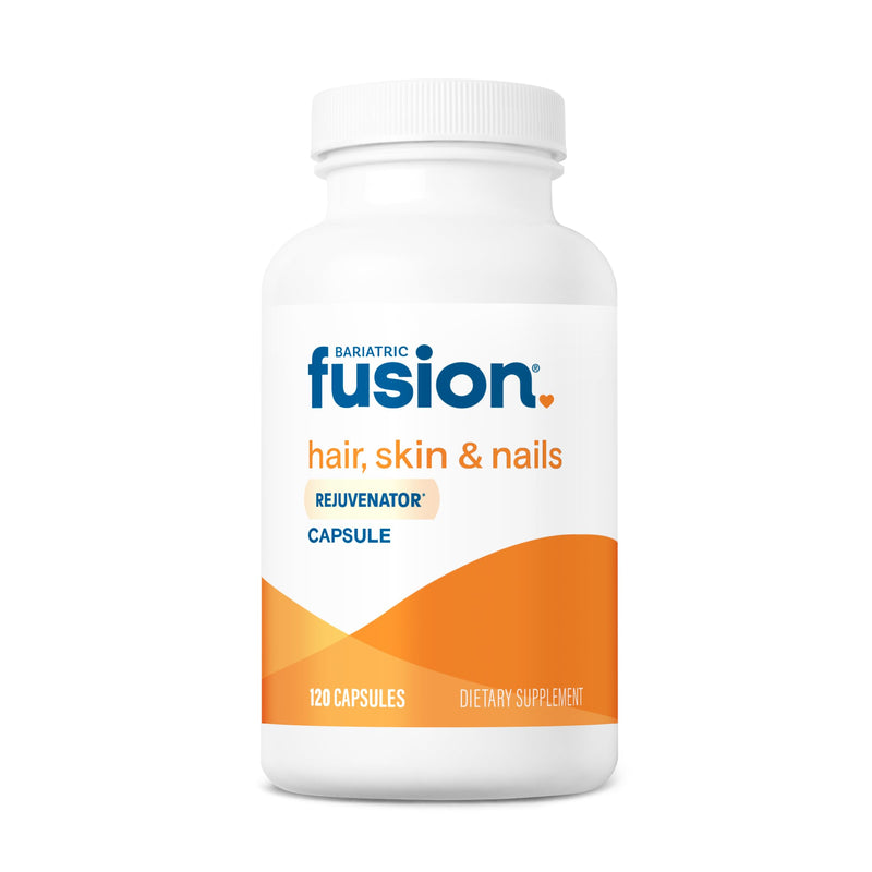 Bariatric Fusion ONE Per Day Bariatric Hair Skin and Nails Vitamins REJUVENATOR for Women | Vegan Hair Growth Vitamins with Biotin, Vitamin B12, and B1 | Easy to Swallow | 120 Capsules 1 Count (Pack of 1)