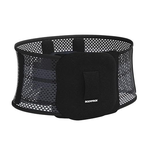 Bodyprox Breathable Back Brace, Back Support Brace for Men and Women. Medium