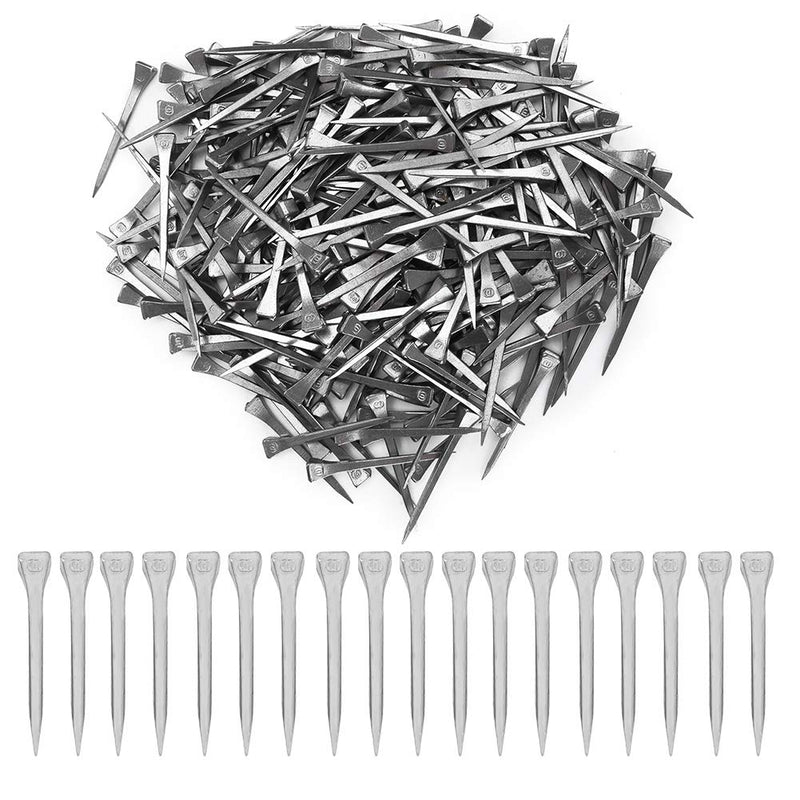 250PCS E6 Horseshoe Nail, Securing Firmly Steel Hoof Peg, Sturdy Durable Horse Tool Accessory with High Tensile Strength for Horse Training Equestrian Sports - BeesActive Australia
