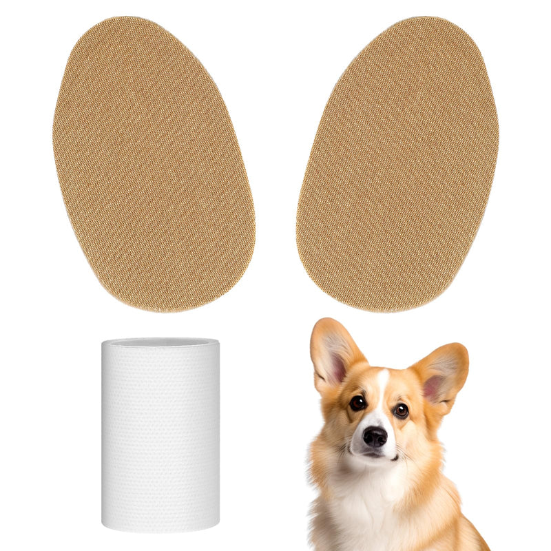 POPETPOP 1 Pair Dog Ear Erector, Dog Ear Stand Sticker Up Support Tool, Dog Ear Fixed Correction Vertical Holder for Doberman Corgi Chihuahua Puppy - PawsPlanet Australia