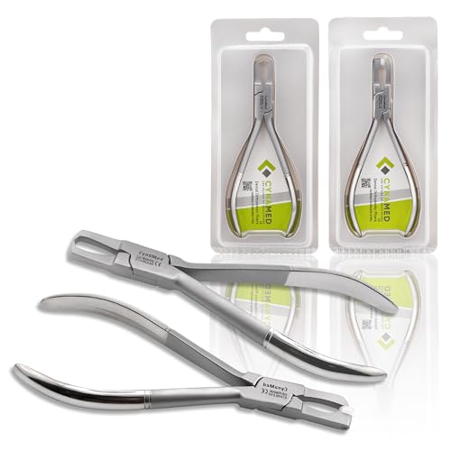 Cynamed Orthodontic Braces Removal Pliers - Professional Bracket Debonding Forceps - Dental Brace Remover Tool - High Precision Grip - Premium Stainless Steel