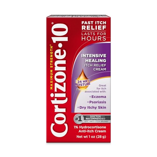 Cortizone-10 Max Strength Intensive Healing Itch Relief Cream, 1 oz.