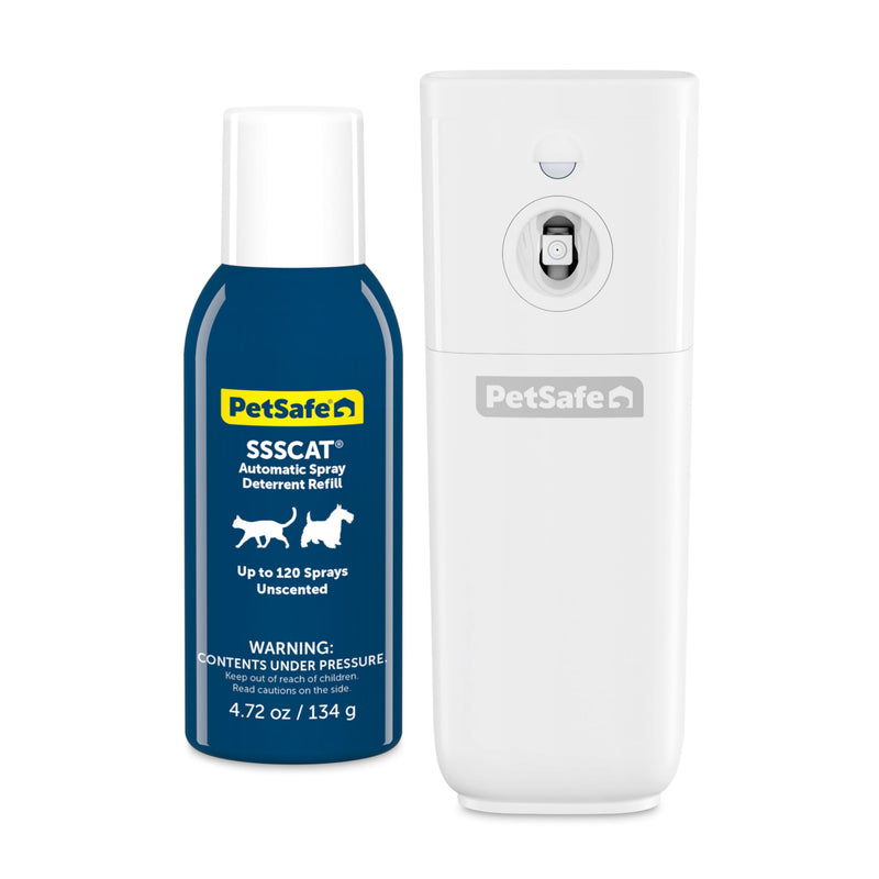 PetSafe SSSCAT Automatic Spray Pet Deterrent - World’s Leading Motion-Activated Repellent for Cats and Dogs - Keep Pets Off Furniture, Stop Cats from Scratching SSSCAT Spray System - BeesActive Australia