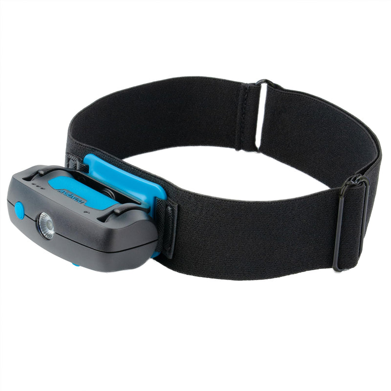 Noxgear Head Light 500 Lumen Lightweight Headlamp - 100° Wide Flood Beam - USB-C Rechargeable - IP-64 Waterproof - 2 Brightness Modes - Camping Accessories Gear for Hiking, Running, Reparing, Fishing,