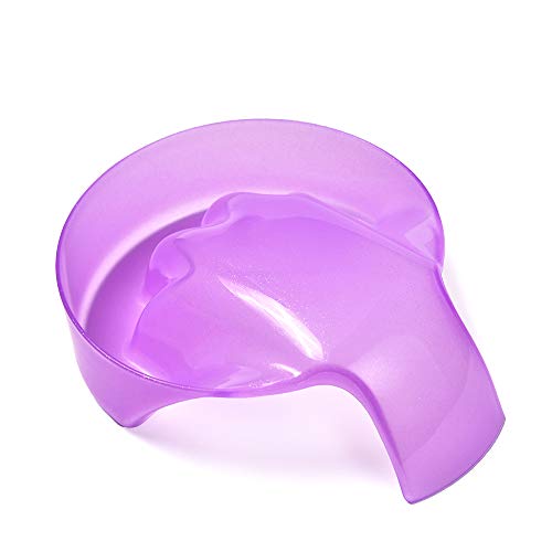 KADS Purple Nail Hand Wash Remover Soak Bowl Salon Nail Spa Bath Treatment