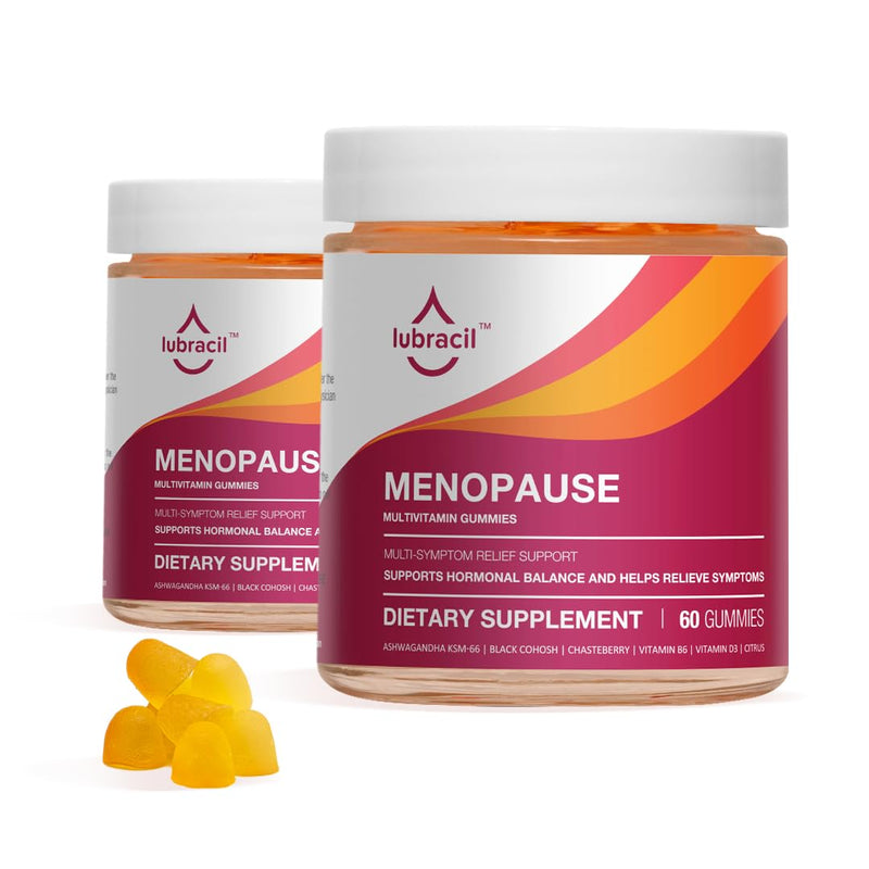Menopause Gummies for Women, Supplement Formula,120 Gummies-2 Pack | Hormone-free menopause gummies with Black Cohosh & Ashwagandha minimize hot flashes and promote emotional wellness naturally 120 Count (Pack of 2)
