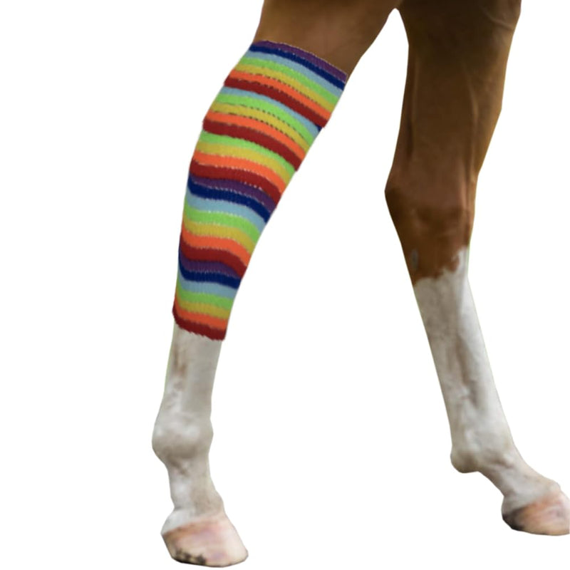 Elastic Polo Leg Wrap Compression Bandage for Horses, Dogs, Cats, Sheep, Cow, Dog Wound Care, Vet Wrap Rainbow