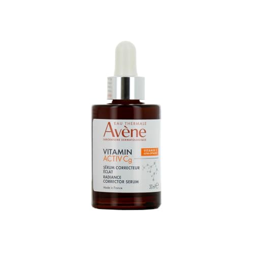 Avène Vitamin Activ Cg Brightening Serum, Vitamin C + Niacinamide, 1 fl oz