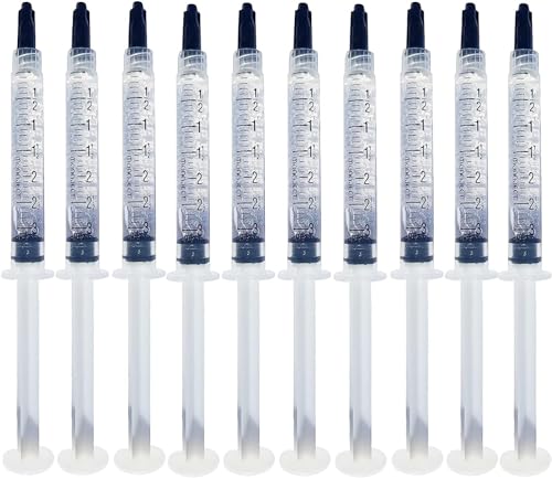 Bright White Smiles 22% Teeth Whitening Gel Refills 10 Pack (10X 3ML) 0.1 Fl Oz (Pack of 10)