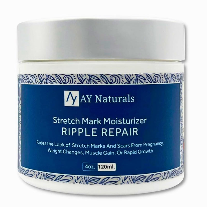 Ripple Repair: Stretch Mark and Scar Cream | Reduces Stretch Marks and Scars from Pregnancy, Weight Changes and Muscle Growth | 4 oz. - BeesActive Australia