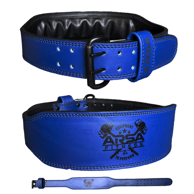 Arsa Fitness Premium Leather 9MM Thickness Weightlifting Belt for Men and Women, Reducing Back Strain, Crossfit, Bodybuilding, Powerlifting, and Strength Training Small - BeesActive Australia