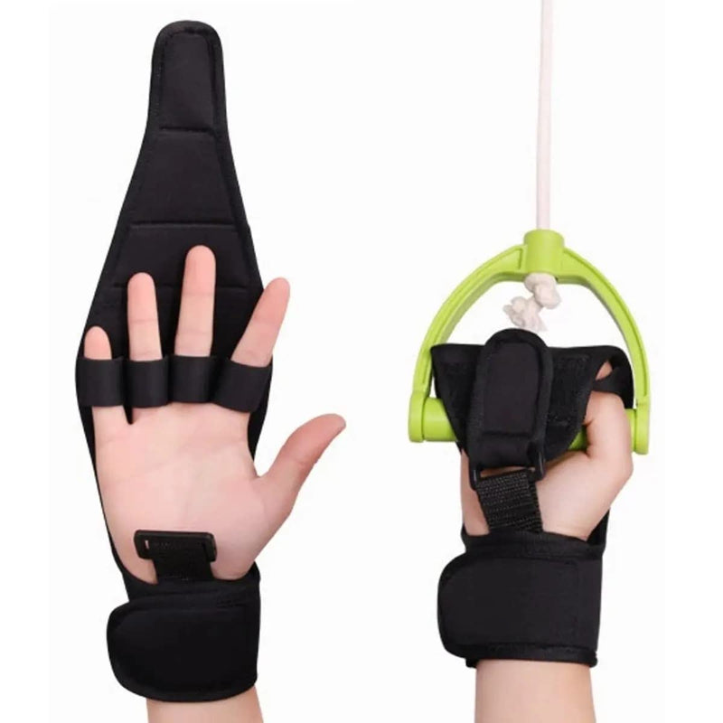 Finger Splint Brace ability Fingers Support Training BraceFinger Anti-Spasticity Rehabilitation Auxiliary Training Gloves For Stroke Hemiplegia Patient Athlete Finger Universal Thumb Wrist Splint - BeesActive Australia