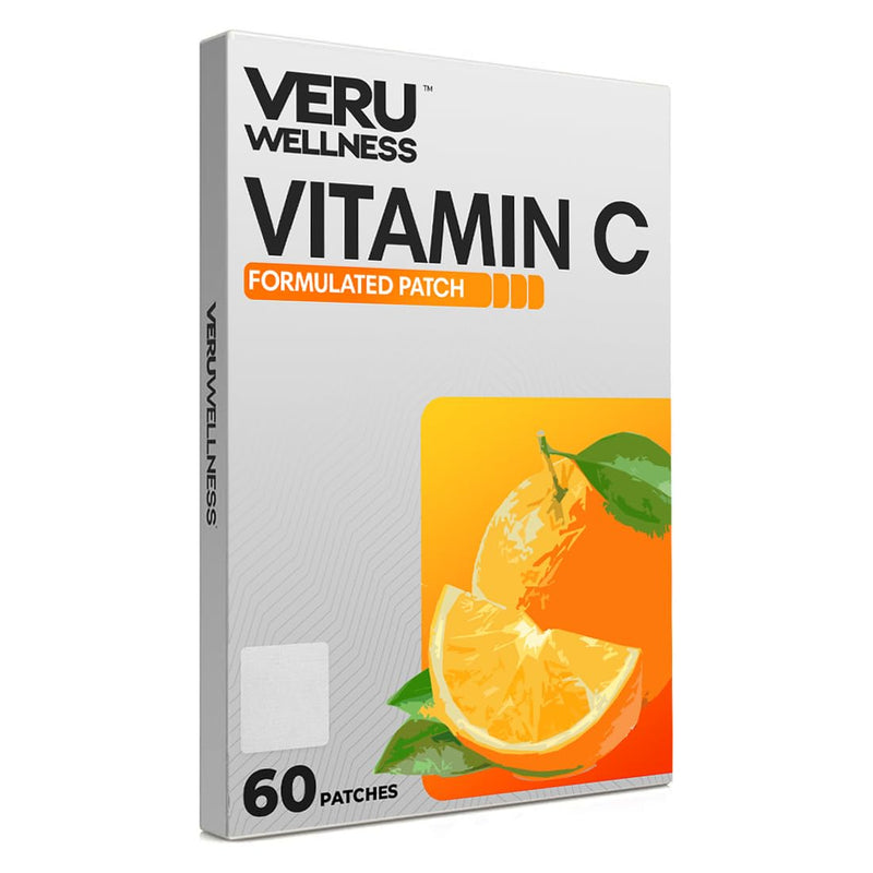 Veru Wellness Vitamin C Daily Patch - Vitamin C Formula, 60 Count | Easy To Apply