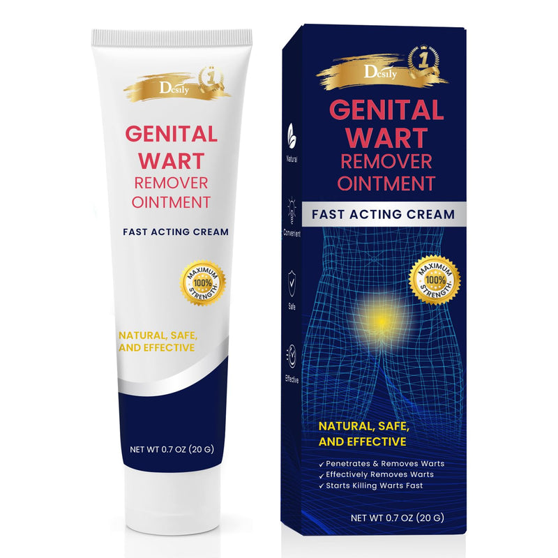 Fast Acting Gel Wart Remover Freeze Off - Fast-Acting Wart Ointment, Genital Wart Freeze Off - Wart Cream for Genital Warts, Warts, Plantar Wart, Common Wart, Corn, Callus, Flat Wart, Wart Removal - BeesActive Australia