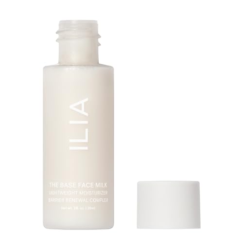 ILIA - The Base Face Milk Essence + Lightweight, Layerable Moisturizer | Hydrate, Smooth, Soothe, Strengthen | Non-Toxic, Vegan, Cruelty-Free, Clean Makeup (Travel Size, 1 fl oz | 30 ml) 1 Fl Oz (Pack of 1)