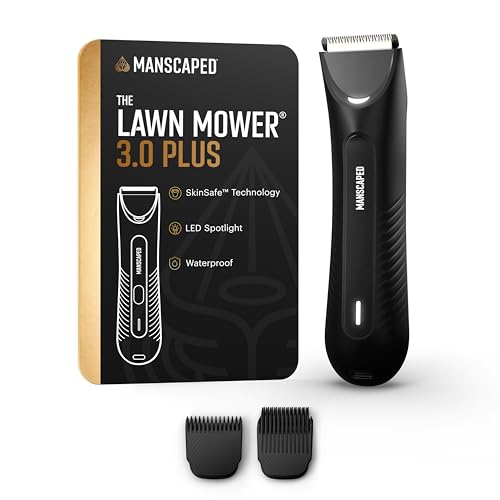 MANSCAPED® The Lawn Mower® 3.0 Plus Groin & Body Hair Trimmer Tuxedo Black