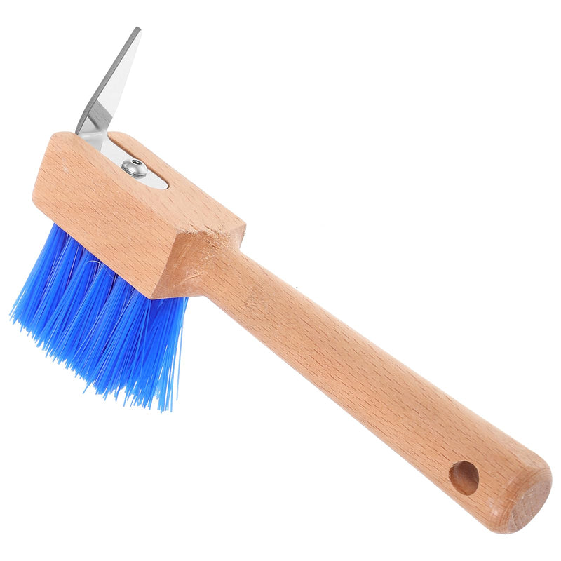 NOLITOY Horseshoe Brush Horseshoe Hook Hoof Tool Sheep Hoofpick Horse Grooming Horse Hoof Horse Head Hoof Pick Hoof Pick and Brush Grip Hoof Pick Horse Hoof Pick Hooves Portable Wooden - BeesActive Australia