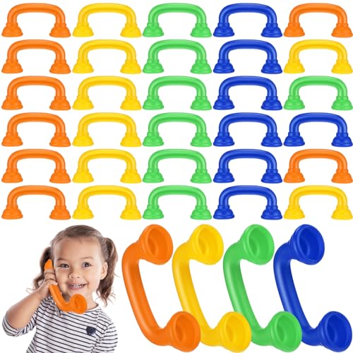 30pcs Classroom Pronunciation Training Phone, Bright Colors