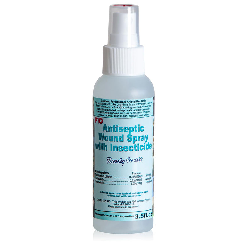 F10 Antiseptic Wound Spray for Reptiles, Birds, Small Animals & Exotic Animals, Antiseptic Pain Relief Spray & Prevents Infection - 100ml 100 ml - PawsPlanet Australia