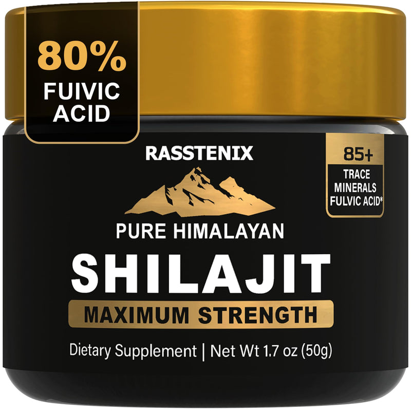 Shilajit - Pure Himalayan Organic Shilajit Resin for Energy, Maximum Potency, Mental Clarity and Immunity - 85+ Natural Trace Minerals & Fulvic Acid - Natural Shilajit Resin for Men and Women - BeesActive Australia