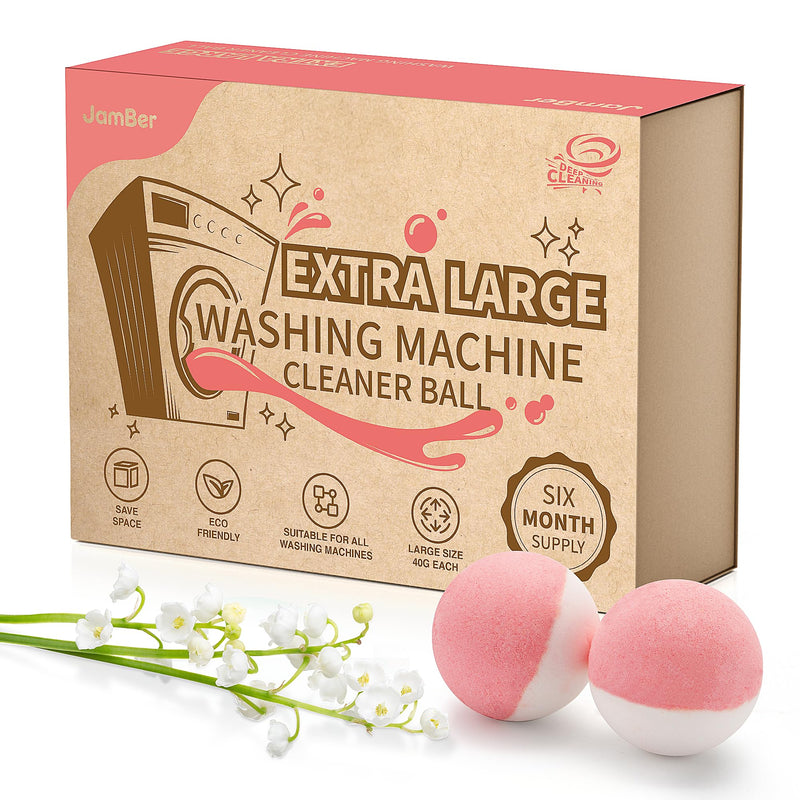 Heavy Duty Washing Machine Cleaner Suitable for Front Loading or Top Loading Washing Machines Deep Cleaning (a pack of six cleaning balls) - BeesActive Australia