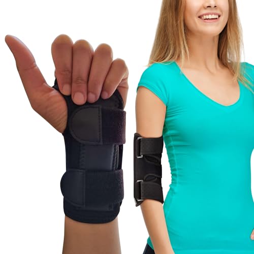 Wrist Brace For Carpal Tunnel Left Hand Small + Elbow Brace Small