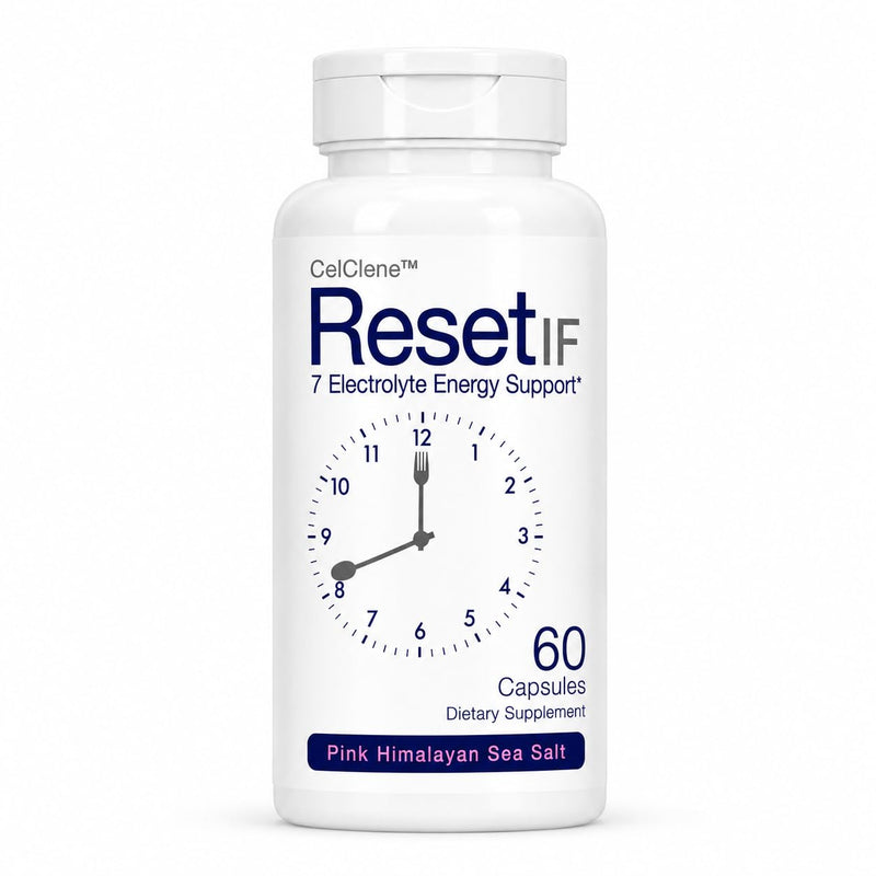 ResetIF, 7 Electrolytes, Methyl B12 & Methly Folate, Green Tea & Green Coffee Extracts, B Complex, Zinc, 72 Trace Minerals