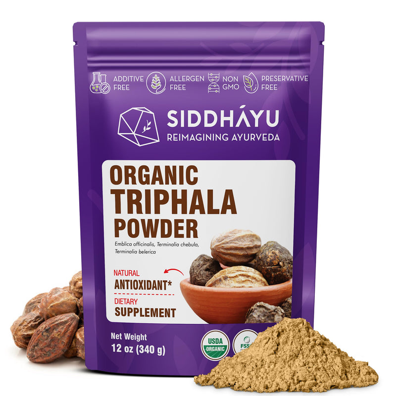 Organic Triphala Powder - 12 oz - BeesActive Australia