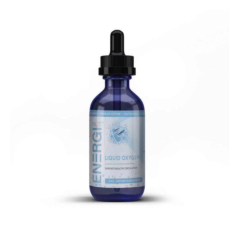 ENERGI Liquid Oxygen Drops, Improves Strength & Boost Oxygen and Energy Levels, Encourages Athletic Performance and Oxygen Boost, 4oz Bottle, 190 Servings - BeesActive Australia