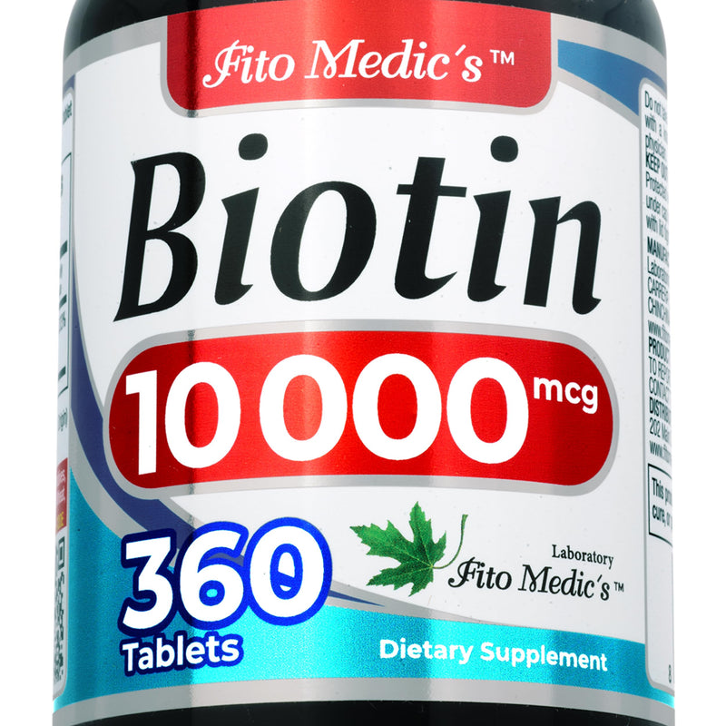 FITO MEDIC'S Lab | biotin |360 tab | biotin Supplement. 360 Count (Pack of 1)