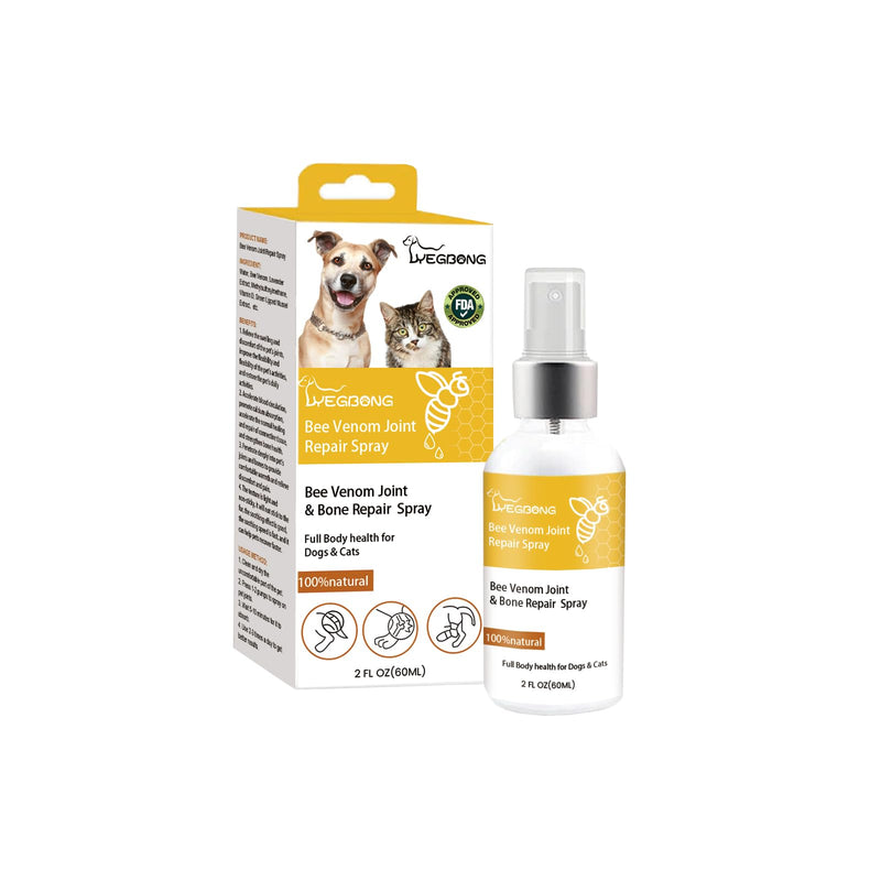 Wound Spray for Dogs, Joint & Bone Therapy Spray, Hot Spot Spray for Dogs,Cats,Horses - BeesActive Australia