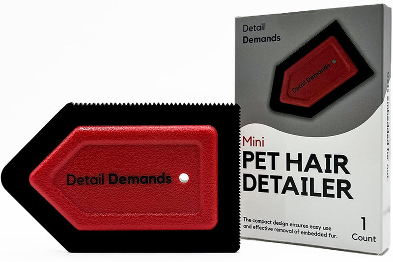 Mini Pet Hair Remover | Dog Hair Remover for Car Carpet & Car Cleaning Supplies, Cat Hair Remover for Furniture, Reusable Carpet Brush and Lint Remover, Pet Hair Removal Tool - BeesActive Australia